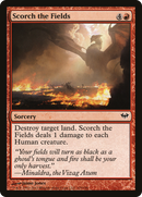 Scorch the Fields (DKA-103) [Dark Ascension] Foil