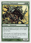 Llanowar Behemoth (8ED-261) [8th Edition] Foil