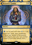 Tezzeret's Gambit (STA-021) (Showcase) (Borderless) [Strixhaven Mystical Archive] Foil
