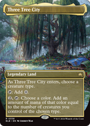 Three Tree City (Borderless) (BLB-338) [Bloomburrow]