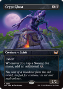 Crypt Ghast (Borderless) (DSC-368) [Duskmourn: House of Horror Commander] Foil