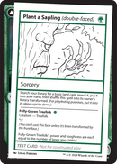 Plant a Sapling (double-faced) [Mystery Booster 2]