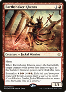 Earthshaker Khenra (PRE-090) [Hour of Devastation Promos] Foil