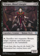Whisper, Blood Liturgist (DOM-111) [Dominaria]