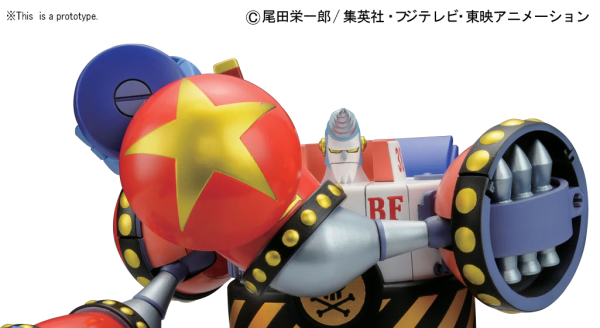 One Piece: General Franky Best Mecha Collection Model Kit