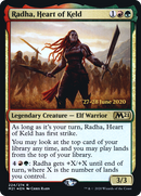 Radha, Heart of Keld (PRE-224S) [Core Set 2021 Promos] Foil
