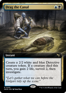 Drag the Canal (Extended Art) (MKM-415) [Murders at Karlov Manor] Foil