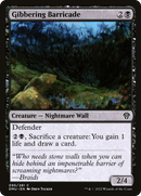 Gibbering Barricade (DMU-095) [Dominaria United]