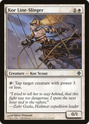 Kor Line-Slinger (ROE-030) [Rise of the Eldrazi] Foil