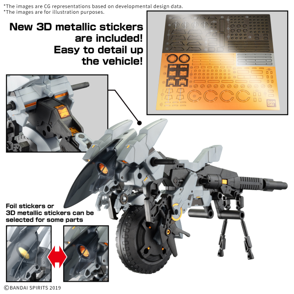 EV-?? Extended Armament Vehicle (Metal Cannon Bike Ver.) [May 2025]