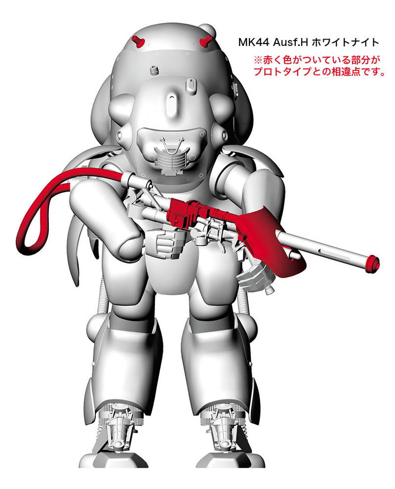 Maschinen Krieger: Type MK44H-0 Whiteknight "PROTOTYPE" 1/20 Scale Model Kit