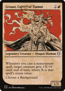 Livaan, Cultist of Tiamat (Showcase) (CLB-402) [Commander Legends: Battle for Baldur's Gate] Foil