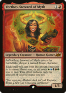 Vorthos, Steward of Myth (Galaxy Foil) (UNF-412) [Unfinity] Foil