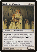 Order of Whiteclay (SHM-016) [Shadowmoor] Foil