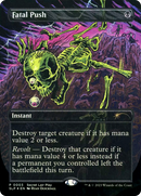 Fatal Push (SLP-003) (Borderless) [Secret Lair Showdown] Foil
