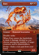 Fury (Borderless) (MH2-313) [Modern Horizons 2] Foil
