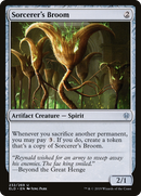 Sorcerer's Broom (ELD-232) [Throne of Eldraine]