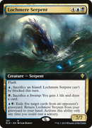 Lochmere Serpent (Extended Art) (ELD-381) [Throne of Eldraine] Foil