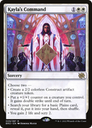 Kayla's Command (BRO-009) [The Brothers' War] Foil