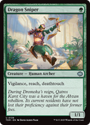 Dragon Sniper (TDM-139) [Tarkir: Dragonstorm]