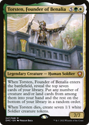 Torsten, Founder of Benalia (DMC-047) [Dominaria United Commander] Foil