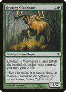 Grazing Gladehart (ZEN-163) [Zendikar] Foil
