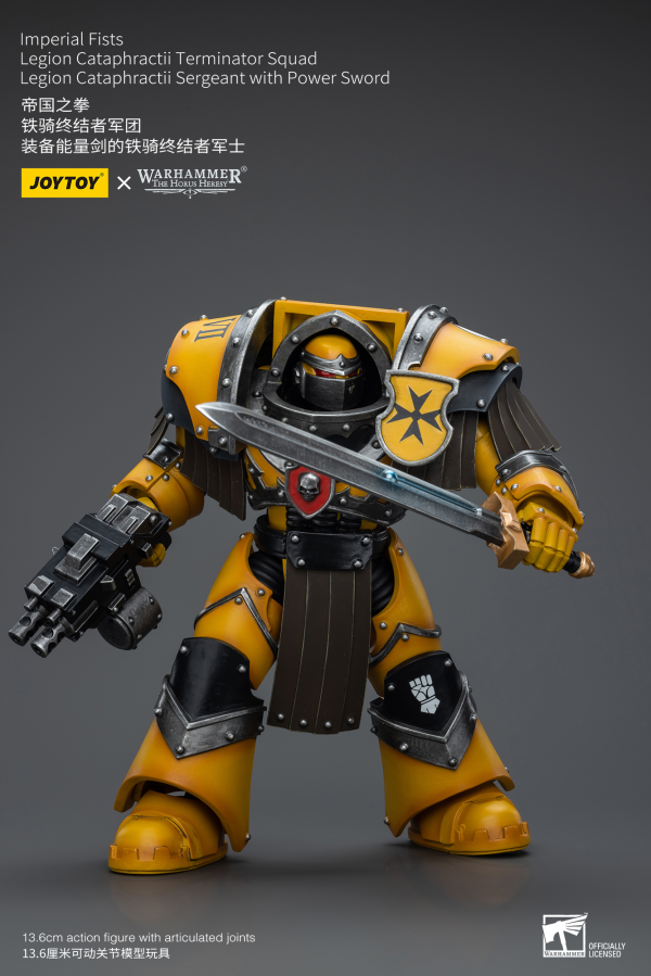 Joytoy: Imperial Fists - Cataphractii Terminator Sergeant with Power Sword