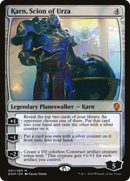 Karn, Scion of Urza (DOM-001) [Dominaria] Foil