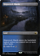 Shipwreck Marsh (Borderless) (MID-285) (Borderless) [Innistrad: Midnight Hunt] Foil