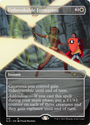 Unbreakable Formation (SLD-310) (Borderless) [Secret Lair Drop] Foil