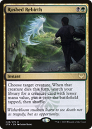Rushed Rebirth (STX-228) [Strixhaven: School of Mages] Foil
