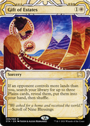 Gift of Estates (STA-006) (Showcase) (Borderless) [Strixhaven Mystical Archive] Etched Foil