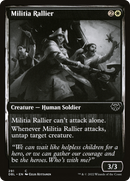 Militia Rallier (DBL-291) [Innistrad: Double Feature] Foil