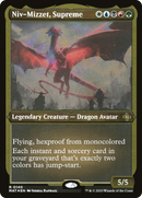 Niv-Mizzet, Supreme (Foil Etched) (MAT-140) [March of the Machine: The Aftermath] Foil