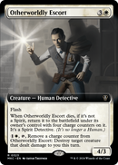 Otherworldly Escort (Extended Art) (MKC-323) [Murders at Karlov Manor Commander]