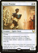 Strict Proctor (STX-33★) [Strixhaven: School of Mages] Foil