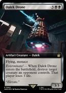 Dalek Drone (Extended Art) (Surge Foil) (WHO-962) [Doctor Who] Foil