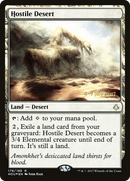Hostile Desert (PRE-178) [Hour of Devastation Promos] Foil