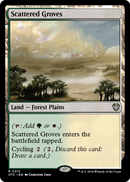Scattered Groves (OTC-315) [Outlaws of Thunder Junction Commander]