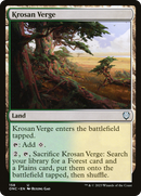 Krosan Verge (ONC-158) [Phyrexia: All Will Be One Commander]
