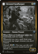 Devoted Grafkeeper (DBL-218) [Innistrad: Double Feature]