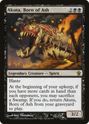 Akuta, Born of Ash (SOK-061) [Saviors of Kamigawa]