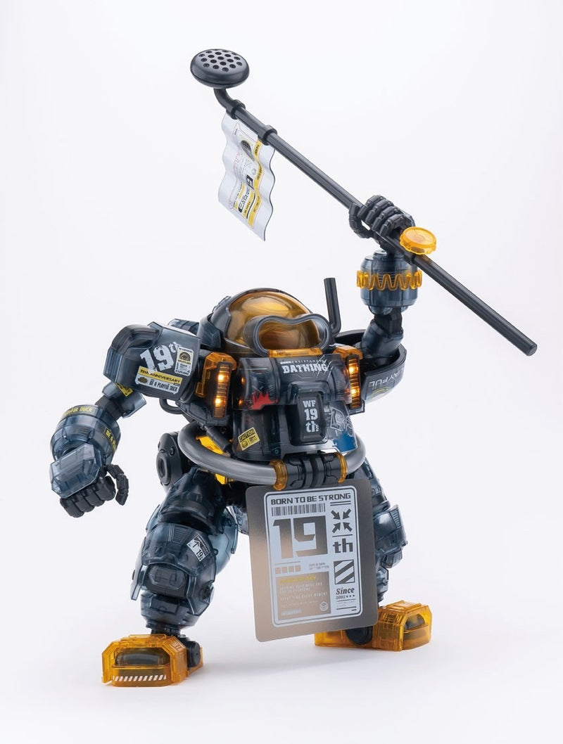 E-Model: SHENGGE SOSKILL x ULTRA EGG SpaDuck [19th Anniversary Black Samurai Limited Edition] Plastic Model Kit