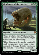 Grothama, All-Devouring (BLC-224) [Bloomburrow Commander]