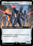 Cybermen Squadron (Extended Art) (Surge Foil) (WHO-1048) [Doctor Who] Foil