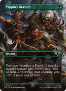Pippin's Bravery (Borderless) (LTR-414) [The Lord of the Rings: Tales of Middle-earth] Foil