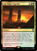 Last Night Together (Surge Foil) (WHO-745) [Doctor Who] Foil