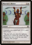 Warrior's Honor (10E-058) [Tenth Edition] Foil