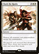 Slash the Ranks (CMR-047) [Commander Legends] Foil