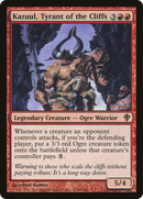 Kazuul, Tyrant of the Cliffs (WWK-084) [Worldwake] Foil
